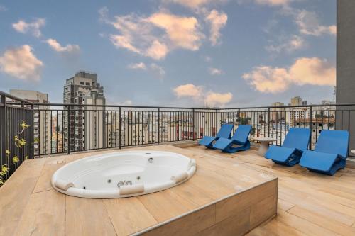 Lindo Studio Px Metro Paulista e Hospital Sirio Libanes Portaria 24h ...