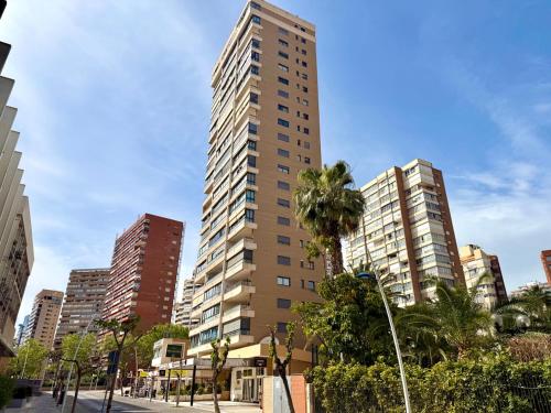 Apartamento con vistas al mar y piscina en La Niña