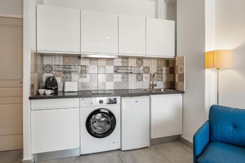 Nice Renting - RISSO - Cocoon Design Massena Paillon Balcony View & Lift