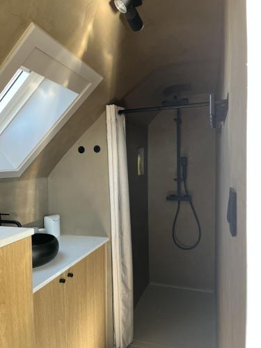 Bany a Maison Anna Clara - stijlvol gerenoveerd appartement met parkzicht in Nieuwpoort