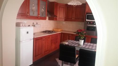 Kuhinja ili čajna kuhinja u objektu Nádor Apartmanok