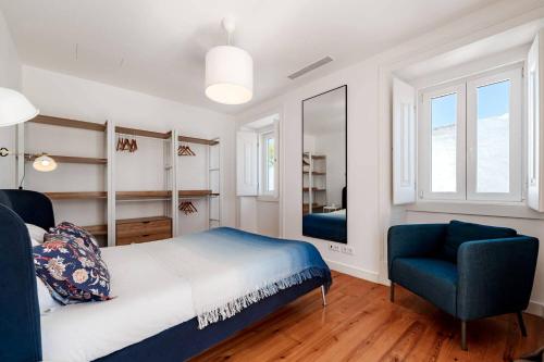 PN48 brith apartment over Cascais roof, 120m2 close from beach and restaurant