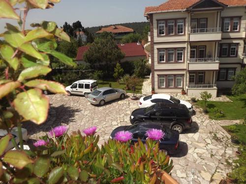 Budova, kde se aparthotel nachází