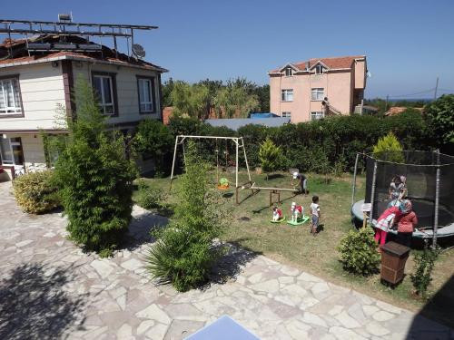 Zahrada ubytování Hamsilos Apart Hotel