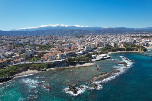 Chania Mamouth Studio with Sea View Balcony