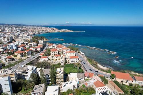 Chania Mamouth Studio with Sea View Balcony