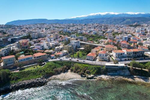 Chania Mamouth Studio with Sea View Balcony