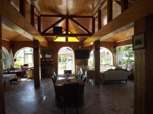 Posezení v ubytování Hamsilos Apart Hotel