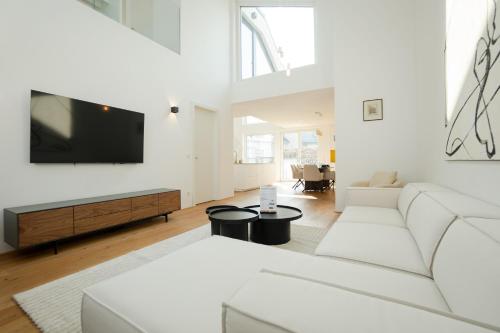 Spacious and Stylish Two-Level Retreat