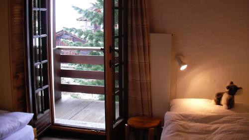 Katil atau katil-katil dalam bilik di Chalet Goldblick