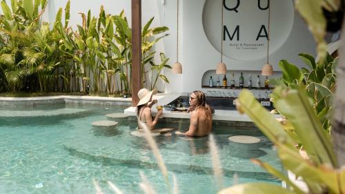 Quma Boutique Hotel - Adults Only — Pool view