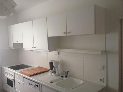 Kuchyň nebo kuchyňský kout v ubytování Ferien Haus bei Wien
