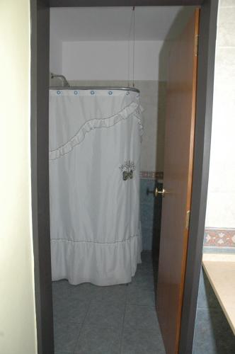 Ένα μπάνιο στο Hosteria Amaneseres