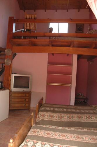 Μια τηλεόραση ή/και κέντρο ψυχαγωγίας στο Hosteria Amaneseres
