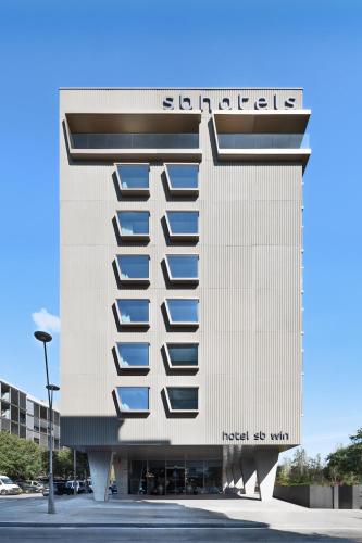 a rendering of the nigerian embassy building at Hotel SB Win 4 Sup in Sant Feliu de Llobregat