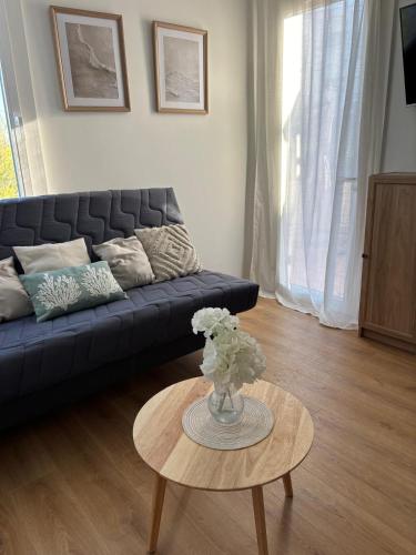 Studio front de mer avec acces privé à la plage et grande terrasse vue sur la mer