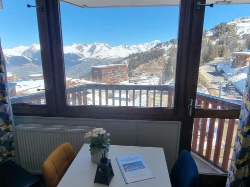 Studio fonctionnel avec balcon, accès direct aux pistes - Plagne Centre