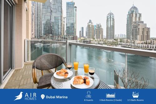 Luxury 3BR with Scenic Marina Panorama