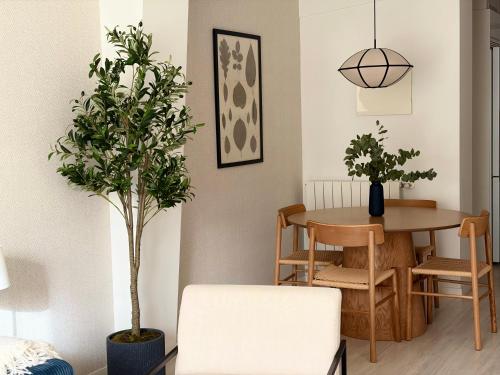Quiet flat near Zurriola beach
