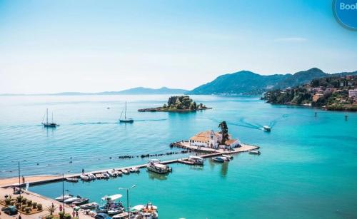 ΒeΙΙa appartment with private garden near Kanoni beach