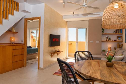 Deja Blue - Tarifa Rent Modern Penthouse