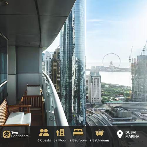 39th floor Beach Vibe TOP Location 2 Bedroom