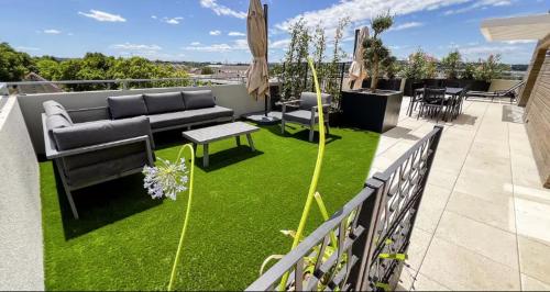 AC - Rooftop 110m2 Exceptional - Parking Included