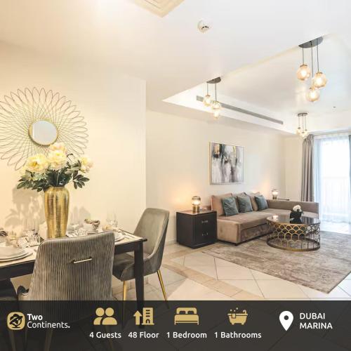 High Floor, Top Location 1BR in Marina