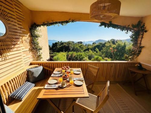 Superb renovated T2 beach 200m sea view terrace