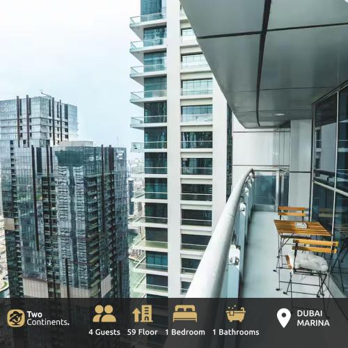 Marina 59th floor, Top location - LUX1BR