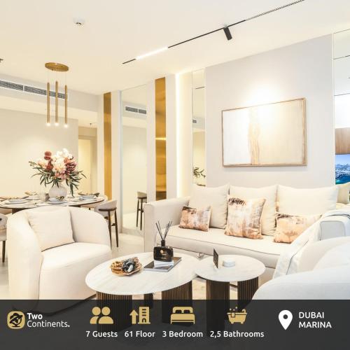 Luxurious 61st floor 3BR TOP Location & Views