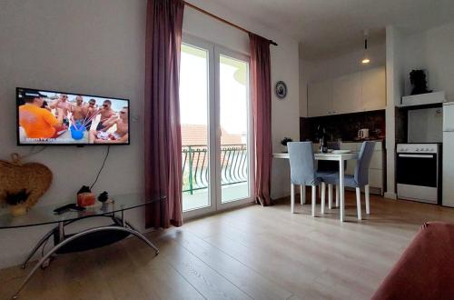 Holiday apartment in Zaboric with sea view, balcony, air conditioning, WiFi 5177-2