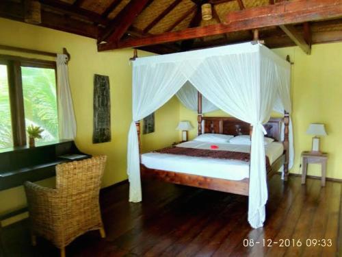 Katil atau katil-katil dalam bilik di Sea World Club Beach Resort & Dive Center