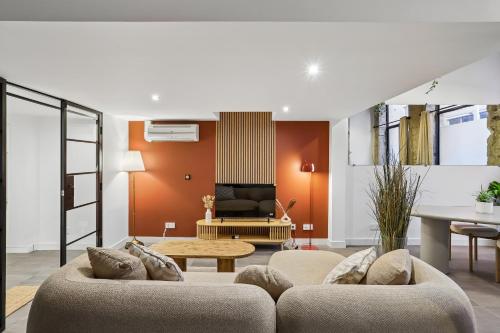 Luxieux Loft 126m2 - Spacieux et Lumineux, Lyon 6ème