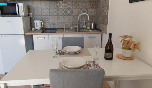 Holiday apartment in Zaboric with sea view, balcony, air conditioning, WiFi 5177-4