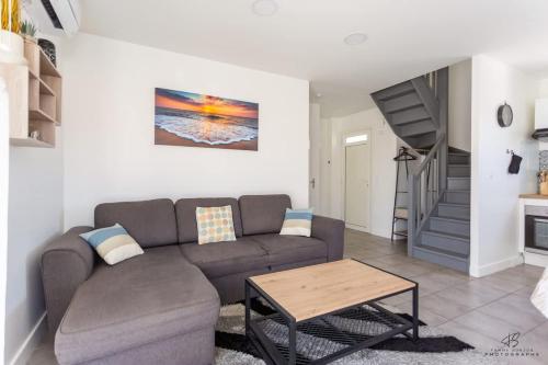 Villa 8 pers climatisée avec terrasse proche mer