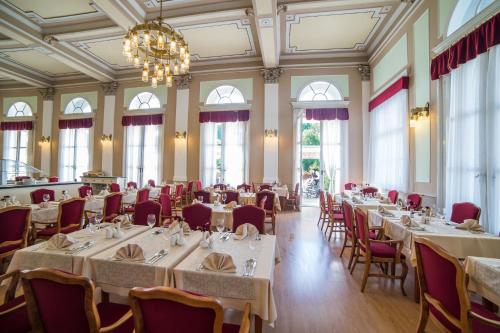 מסעדה או מקום אחר לאכול בו ב-Grand Hotel Rogaška Premium