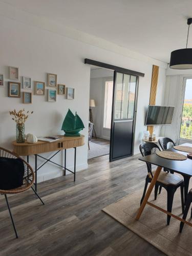 Le Rochefort, Quartier Arago, plage à 700m, 6 pers