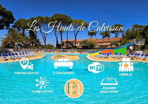 Les Hauts de Calvisson - Résidence de vacances familiale - Piscine toute l'année
