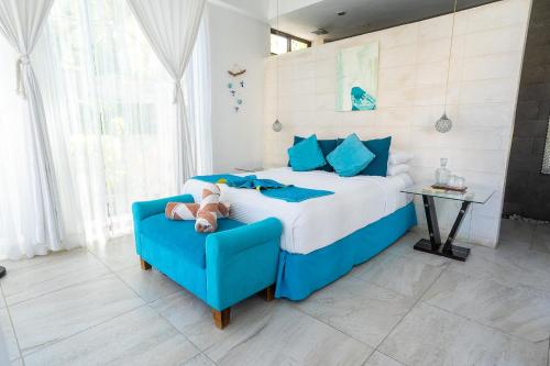 Llit o llits en una habitació de Cabañas Luxury - Adults Only