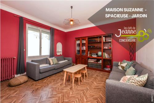 La grande maison de Suzanne et son Jardin