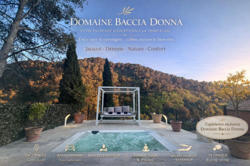 Domaine Baccia Donna - Jacuzzi chauffé, Climatisation, Parking privé - Nice Monaco