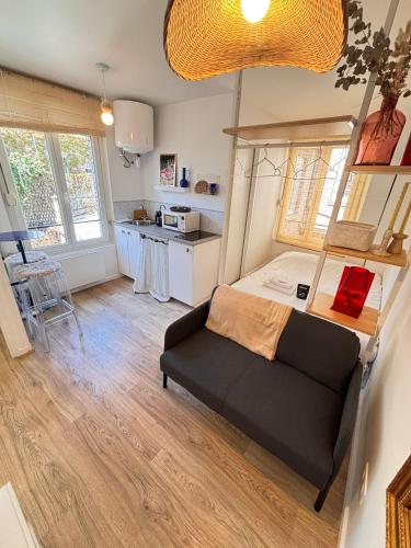 Le nid de stuart studio tout confort au centre