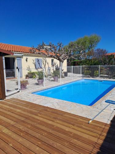 Maison de vacances avec 4 chambres-Piscine-Clim-WiFi