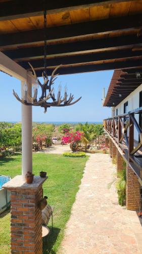 Jardí fora de Casa Bugambilia