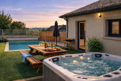 Maison spa et piscine en Alsace, idéal famille ou amis