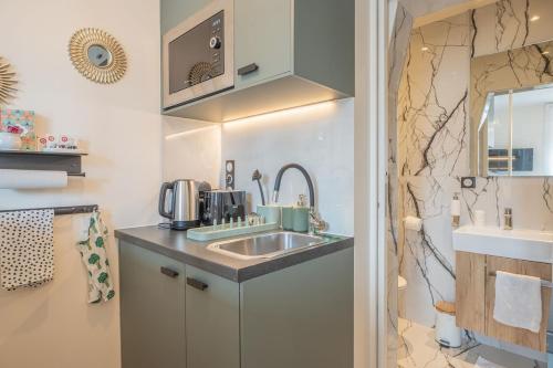 Pierre & Marbre Suite - 2 Person Studio - Paris 11th