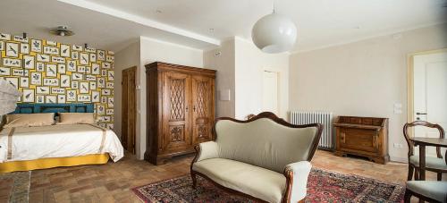 Ένα ή περισσότερα κρεβάτια σε δωμάτιο στο A Casa Da Agata