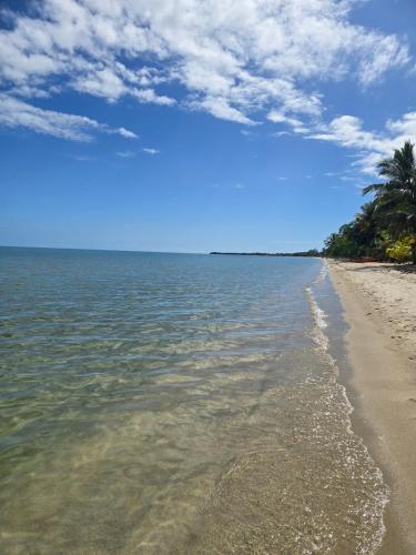 a view of the beach from the shore at Sand and Sol Rental in Hopkins