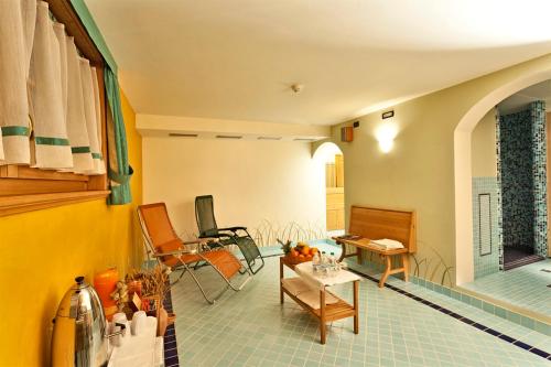 Posezení v ubytování Hotel Livigno